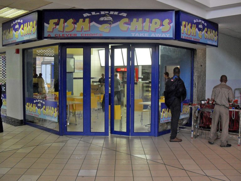Alpha Fish & Chips – Park Station – Johannesburg